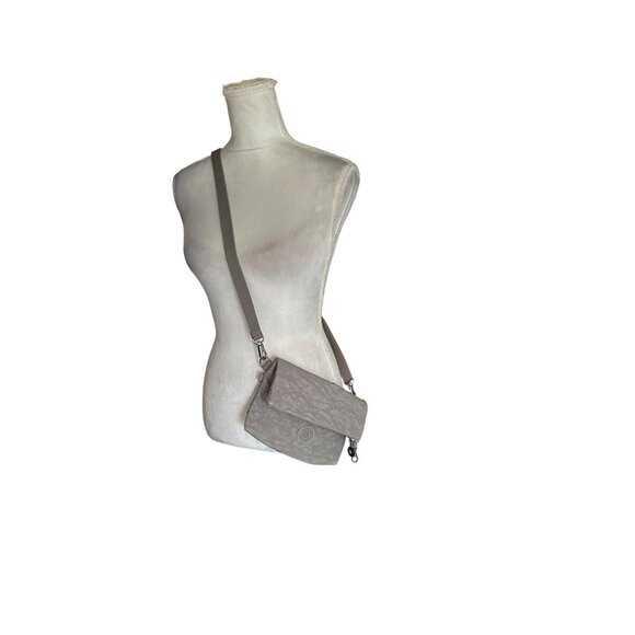 Kipling Beige Crossbody Shoulder Bag With Adjustable Strap & Zipper Pocket READ - Picture 10 of 10